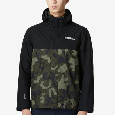 Jack wolfskin/狼爪正品秋季男子户外冲锋衣三合一5121312