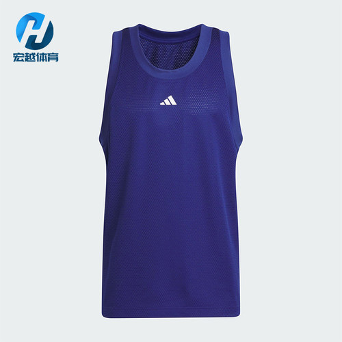 Adidas/阿迪达斯正品LEGENDS TANK男士圆领篮球运动宽松T恤IX8133