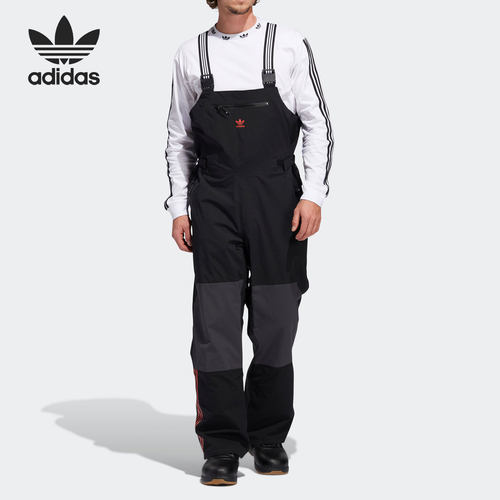 Adidas/阿迪达斯正品三叶草休闲男子时尚潮流背带裤 FJ7485