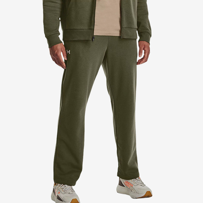 UA/安德玛正品Rival Fleece男子宽松加绒保暖休闲长裤1379868-390