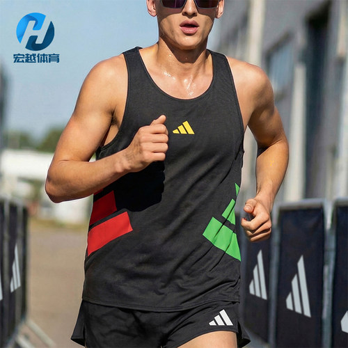 Adidas/阿迪达斯正品ALL TIME TANK TOP男士经典健身背心KF4001