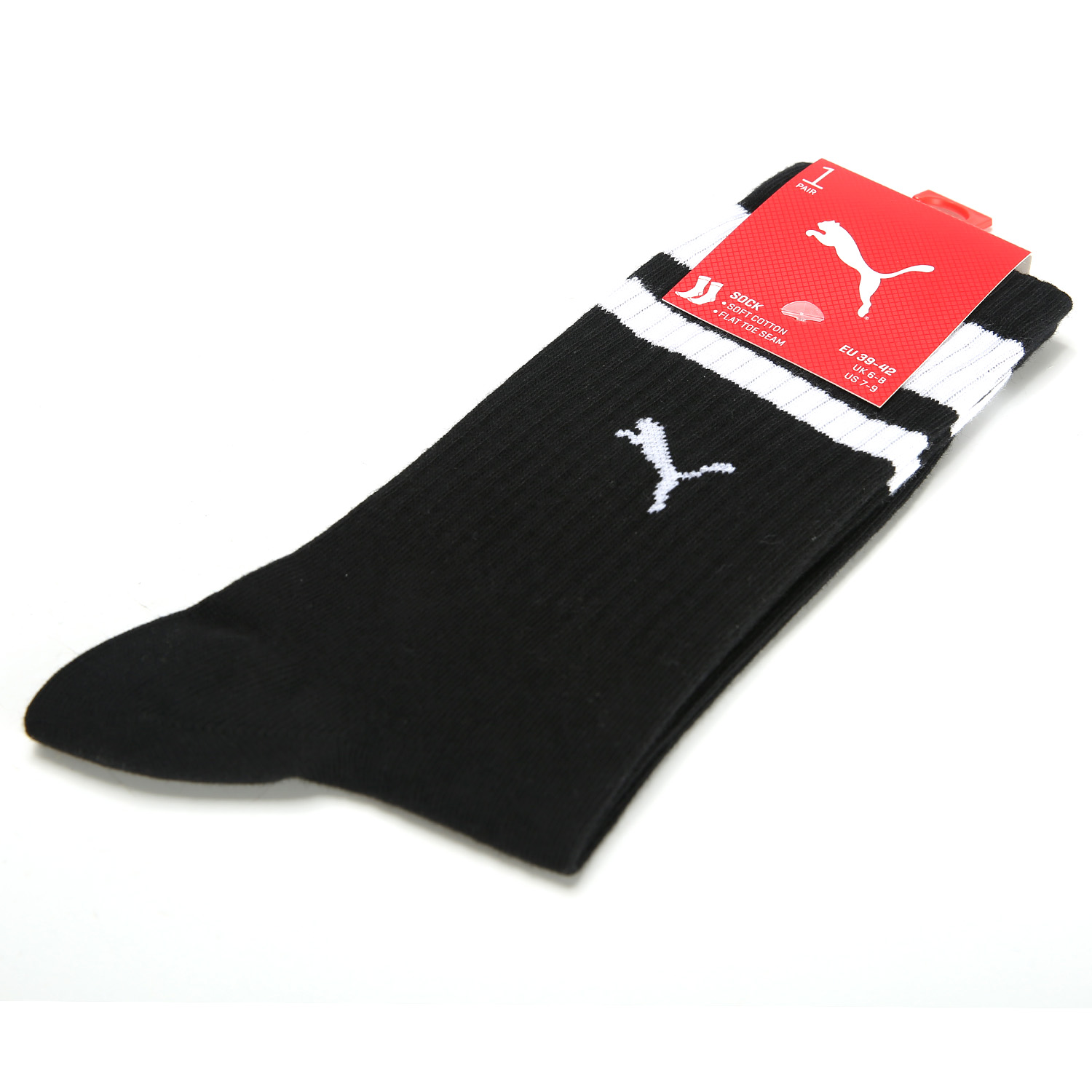 彪马男女中筒舒适运动袜