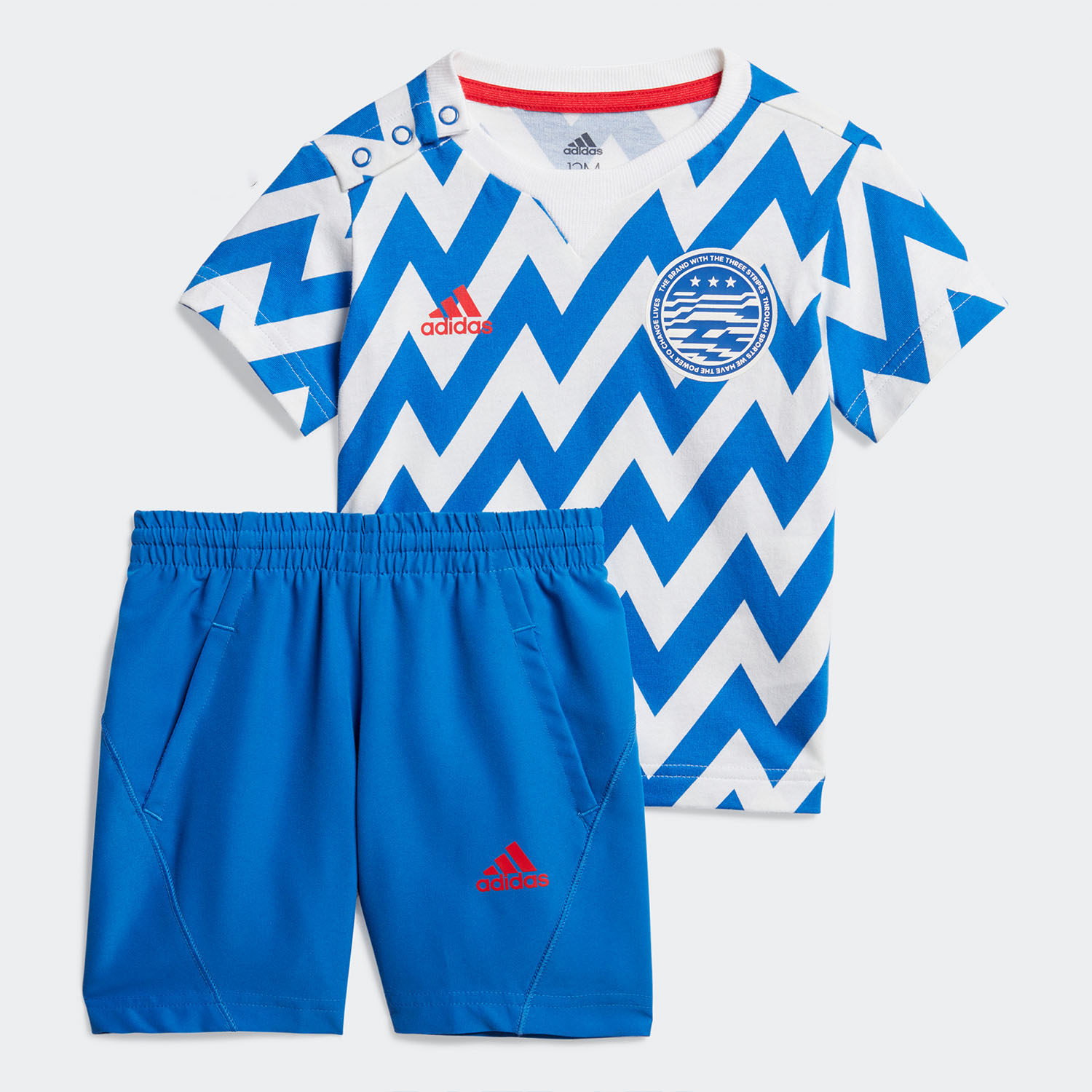 Adidas/阿迪达斯正品当季 I FB SET婴童训练短袖运动套装FM6384,童装/婴儿装/亲子装,套装,淘宝优惠券,粉丝福利购,淘宝优惠卷