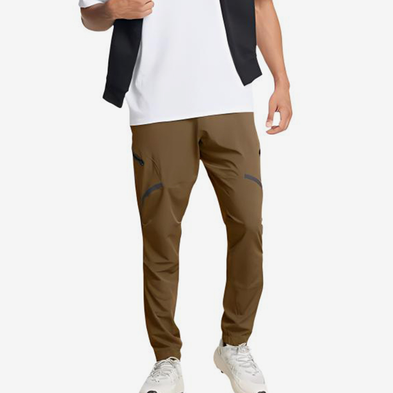 UA/安德玛正品运动男士复古时尚透气训练跑步梭织长裤1352026-498