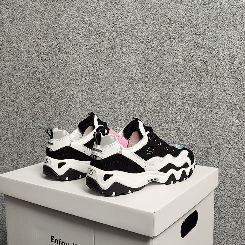 Skechers/斯凯奇正品 当季新款女子时尚熊猫鞋运动休闲鞋,运动鞋new,运动休闲鞋,淘宝优惠券,粉丝福利购,淘宝优惠卷