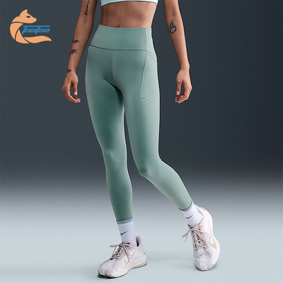 Nike/耐克正品Swift 女士休闲高腰跑步针织运动紧身裤HJ2253-017
