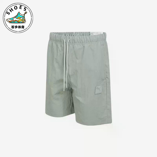 Puma/彪马正品ESSPRIMEBadgeWoven时尚男经典休闲短裤634871-74