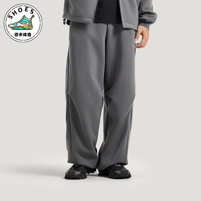 Adidas/阿迪达斯正品2026男士经典针织运动简约宽松长裤KG0748