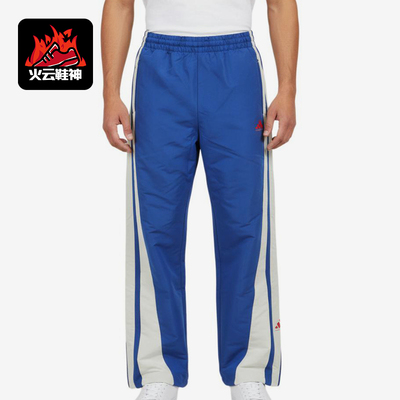 Adidas/阿迪达斯正品WVPANTS拼色中腰松紧裤经典休闲裤长裤KF2063