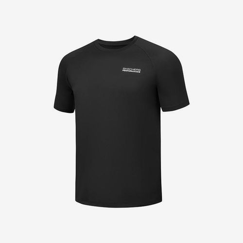 Skechers/斯凯奇正品夏季款男士针织休闲简约短袖T恤衫P225M086