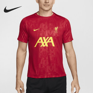 圆领透气训练足球短袖 Nike 耐克正品 利物浦男士 688 FN9653