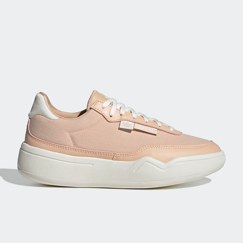 Adidas/阿迪达斯正品三叶草HER COURT W女子低帮厚底增高鞋HQ9906