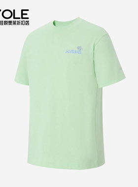 Adidas/阿迪达斯正品2025男女日常运动透气圆领套头短袖KB9425