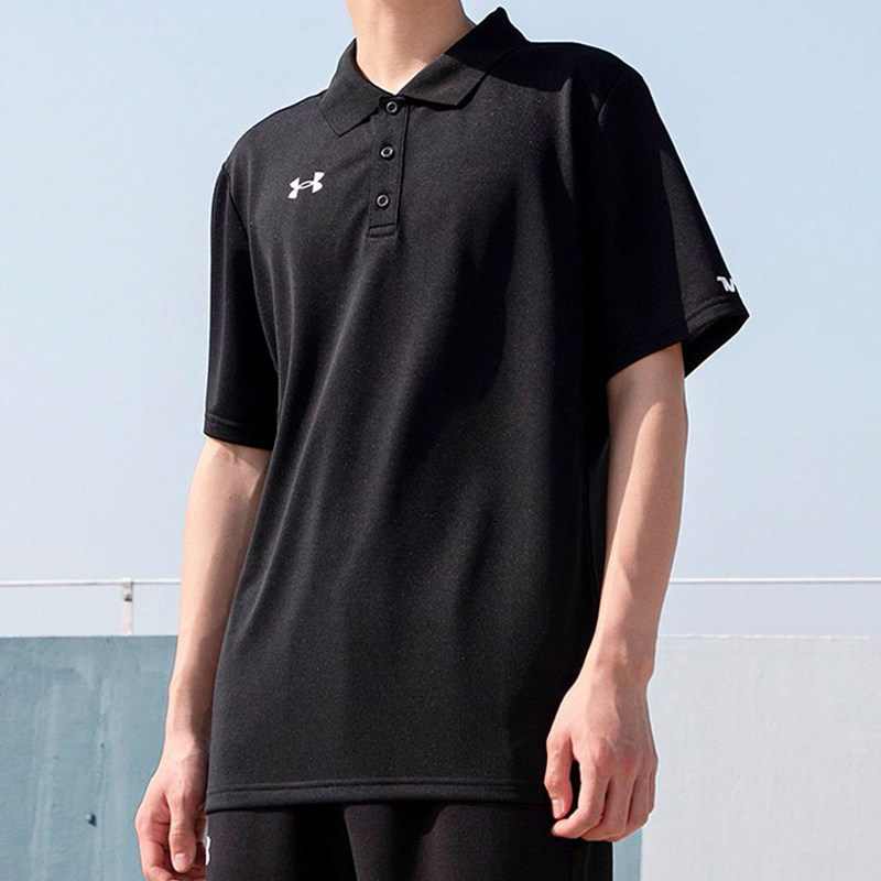 UA/安德玛正品透气男士运动休闲经典翻领短袖POLO衫21500537-001,运动服/休闲服装,运动POLO衫,淘宝优惠券,粉丝福利购,淘宝优惠卷
