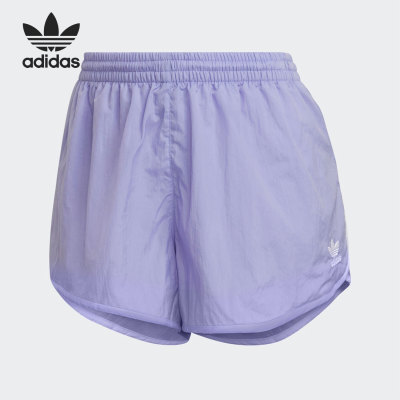 Adidas/阿迪达斯正品三叶草夏季女子复古跑步运动短裤 GN6766