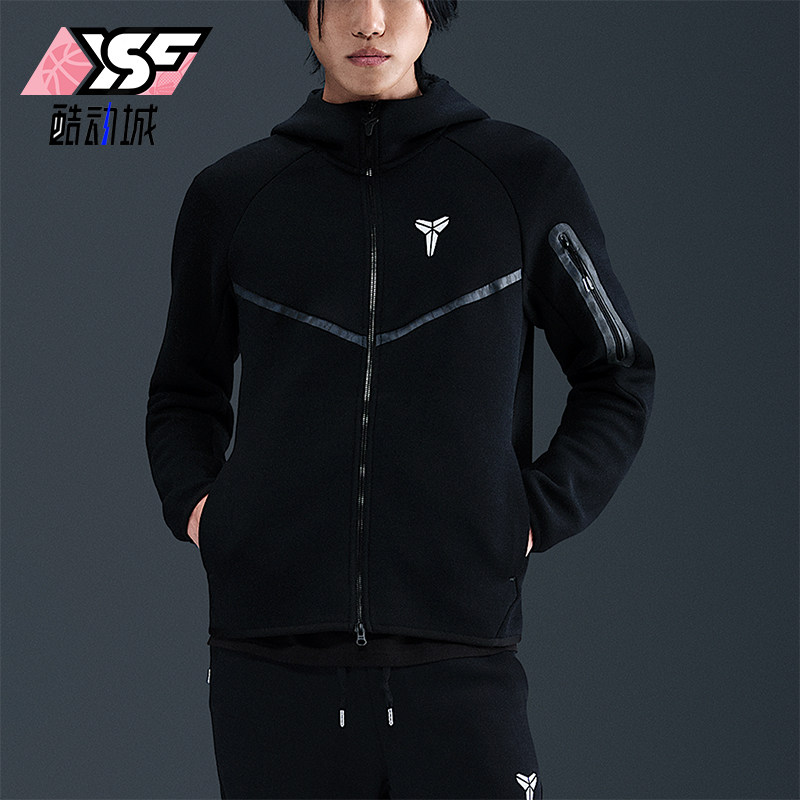 Nike/耐克正品Tech Fleece男士运动针织连帽户外外套IB2714-010