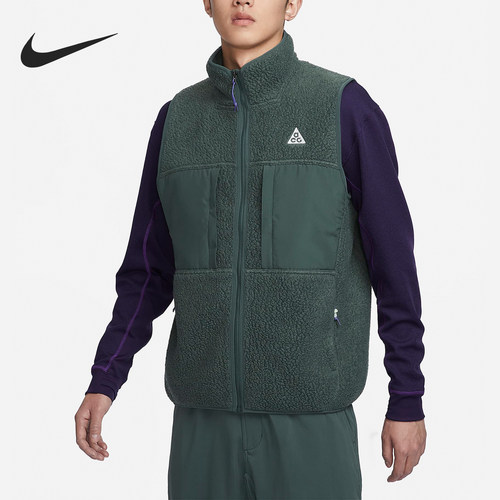 Nike耐克正品男士摇粒绒马甲