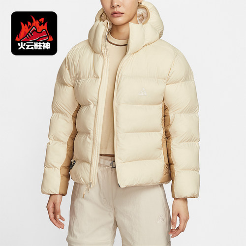 Nike/耐克正品Therma-FIT女士休闲保暖连帽日常棉服FZ6762-229