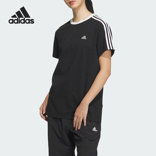 Adidas 女士运动休闲短袖 26夏 T恤JI6977 阿迪达斯正品