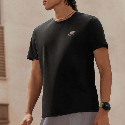 Skechers斯凯奇正品男凉感排汗透气短袖圆领运动T恤P226M017-0018