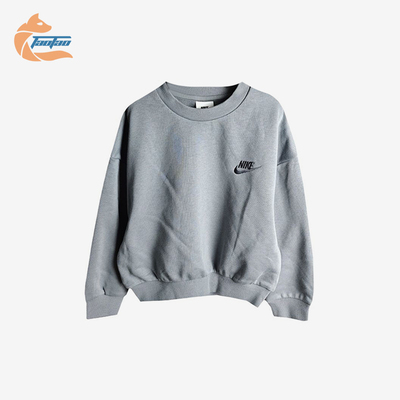 Nike/耐克正品新款大童针织圆领运动休闲卫衣套头衫HF1138-030