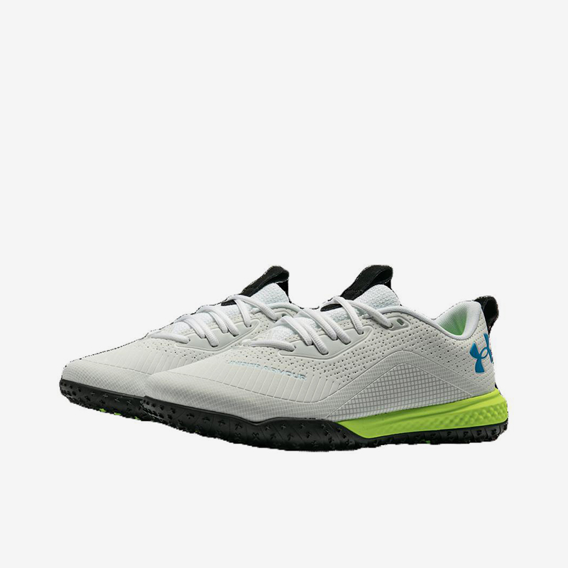 UA/安德玛正品新款男女同款低帮轻便训练防滑足球鞋3027237-100