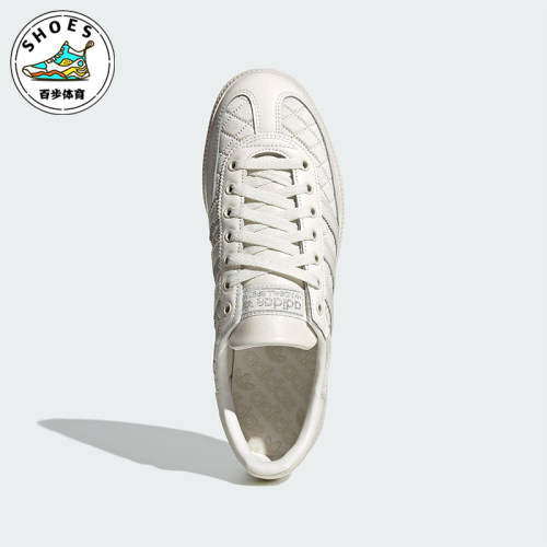 Adidas/阿迪达斯正品三叶草男女同款时尚潮流系带低帮板鞋KJ0854