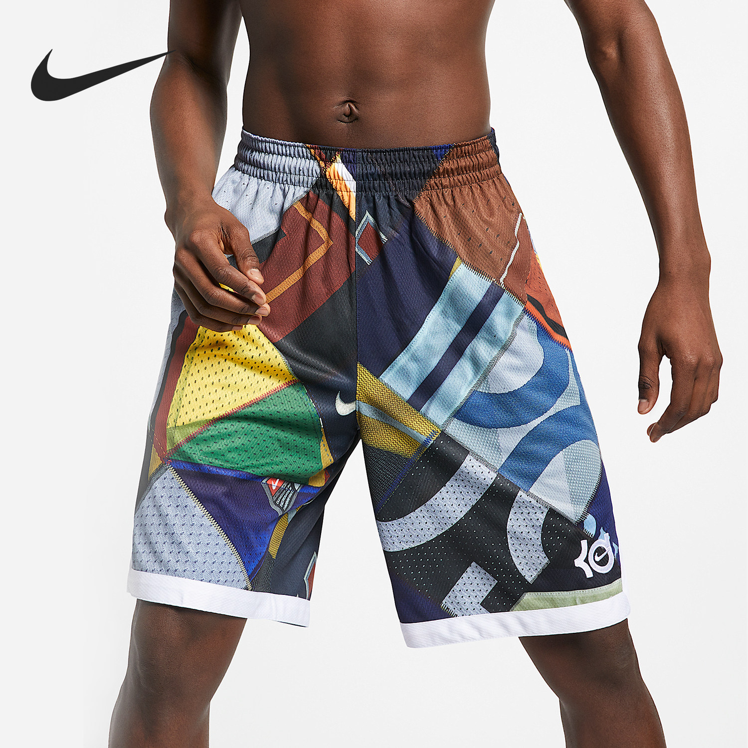 Nike/耐克正品KD ELITE男士篮球运动透气休闲短裤AT3184-495