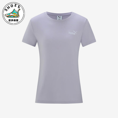Puma/彪马正品2025女士运动针织日常休闲套头耐穿短袖693235-50