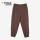 彪马正品 休闲 冬男女针织加绒保暖复古束脚长裤 Puma 629606