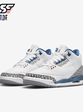 Nike/耐克正品Air Jordan 3儿童复古休闲舒适运动鞋DM0967-148