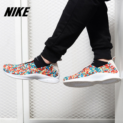 Nike/耐克正品AIR WOVEN PRM 男子彩虹编织潮流运动跑步鞋 898028