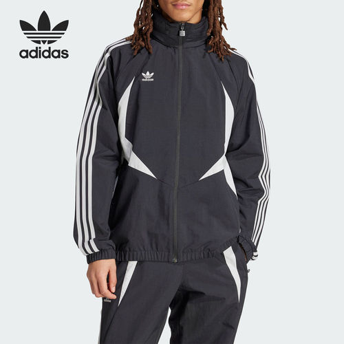 Adidas/阿迪达斯正品三叶草TRACK TOP男士立领夹克外套JF8736
