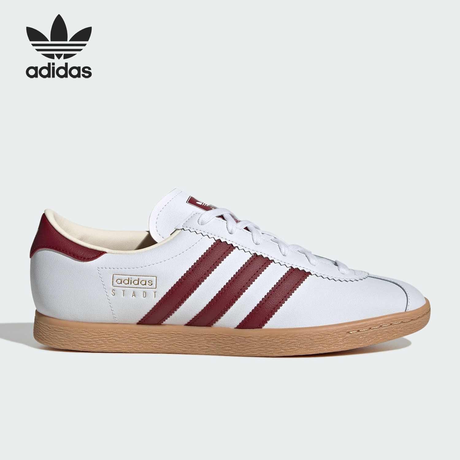 Adidas/阿迪达斯正品三叶草男女运动经典轻便休闲板鞋JR9568