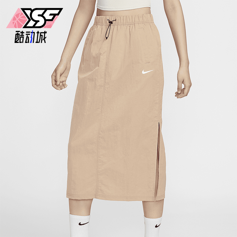 耐克女士休闲宽松透气舒适半身裙