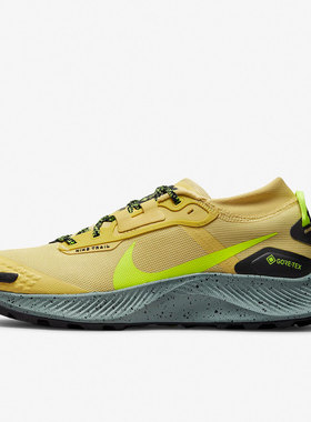 Nike/耐克PEGASUS TRAIL 3黄色灰色男女休闲户外跑步鞋DC8793-300