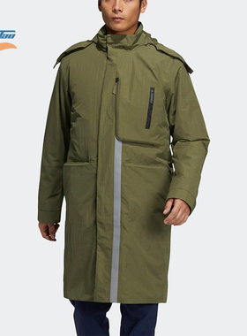 Adidas/阿迪达斯正品2026春季款男女日常立领保暖羽绒服H13848