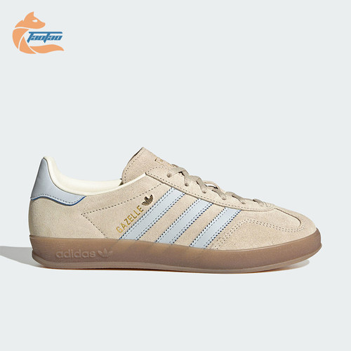 Adidas/阿迪达斯正品三叶草女士日常低帮系带耐磨休闲板鞋JR2432