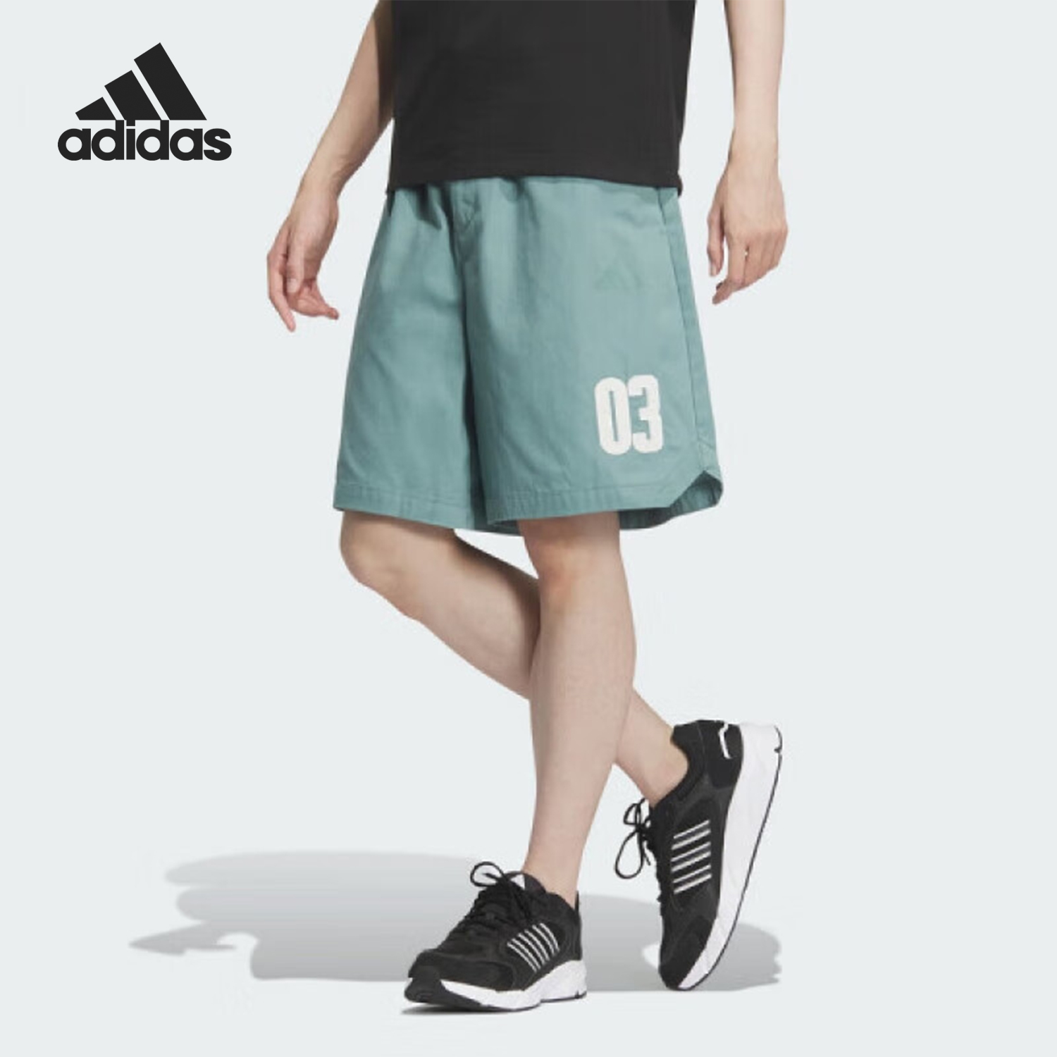 Adidas/阿迪达斯正品当季新款男士运动训练透气短裤JN9479