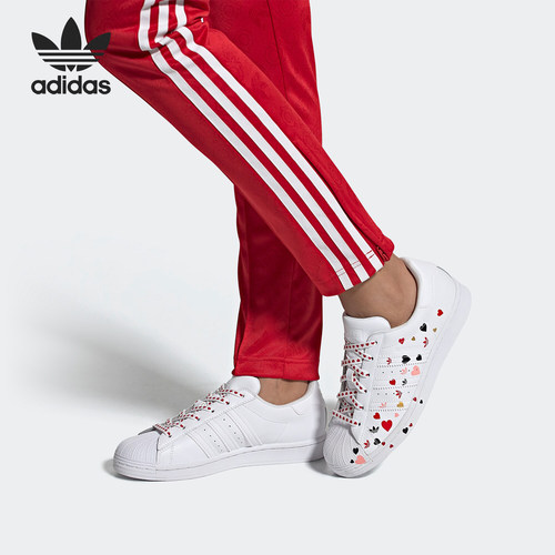 Adidas/阿迪达斯正品当季新款三叶草女子时尚经典休闲鞋FV3289