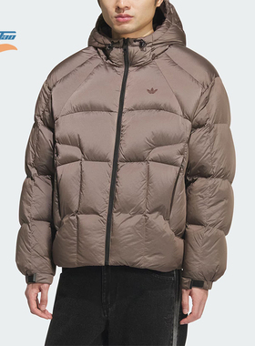 Adidas/阿迪达斯正品三叶草男士休闲复古宽松面包羽绒服KS6080