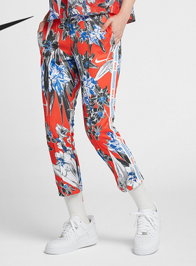 Nike/耐克正品休闲女子时尚潮流运动健身印花长裤 AR2204-892
