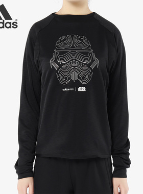 Adidas/阿迪达斯正品 W SW SWEATSHIRT 女子休闲运动卫衣BQ0739