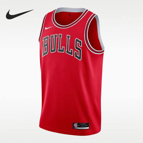 Nike耐克正品NBA公牛队德里克罗斯1号背心篮球CW3700-657