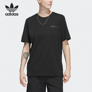 T恤HS3054 三叶草男子透气休闲运动短袖 Adidas 阿迪达斯正品