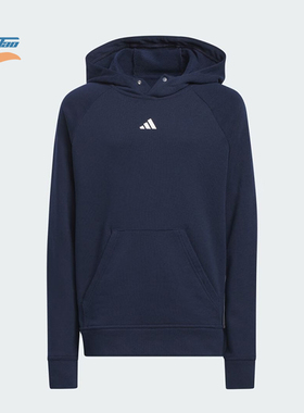 Adidas/阿迪达斯正品时尚透气新款大童透气连帽运动卫衣IU3511