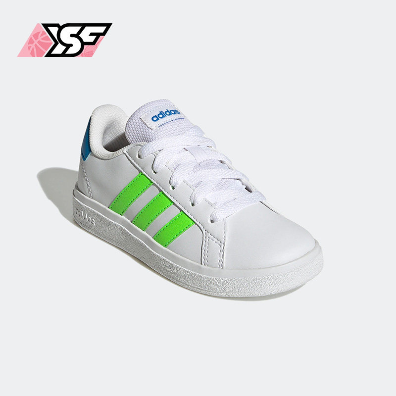 Adidas/阿迪达斯正品GRAND COURT儿童休闲舒适低帮运动鞋GW6505,童鞋/婴儿鞋/亲子鞋,运动鞋,淘宝优惠券,粉丝福利购,淘宝优惠卷