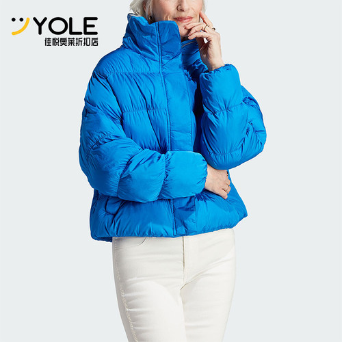 阿迪达斯正品女子宽松棉服