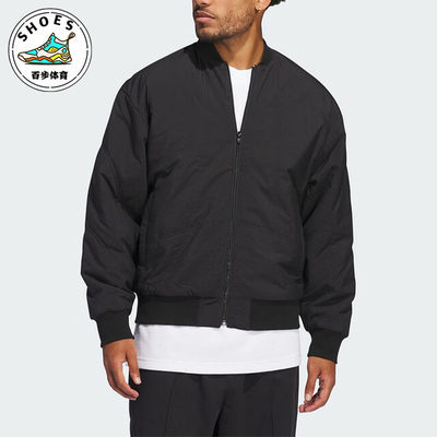 阿迪达斯男士运动休闲棉服