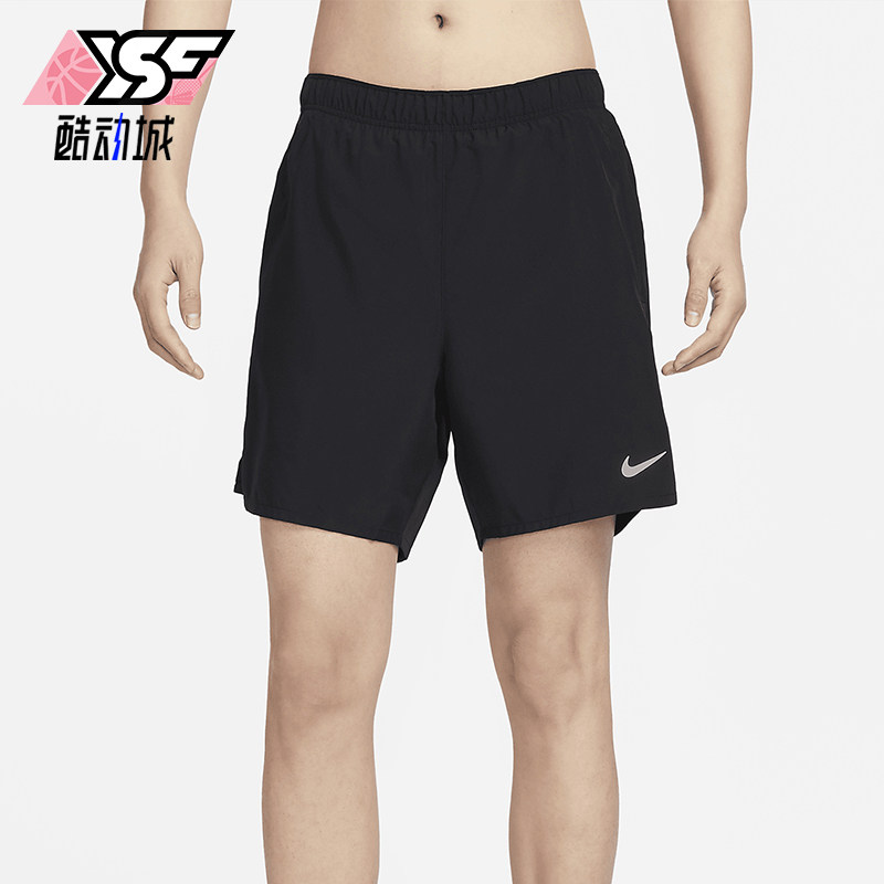 Nike/耐克正品Dri-FIT Challenger男士印花二合一短裤DV9358-010